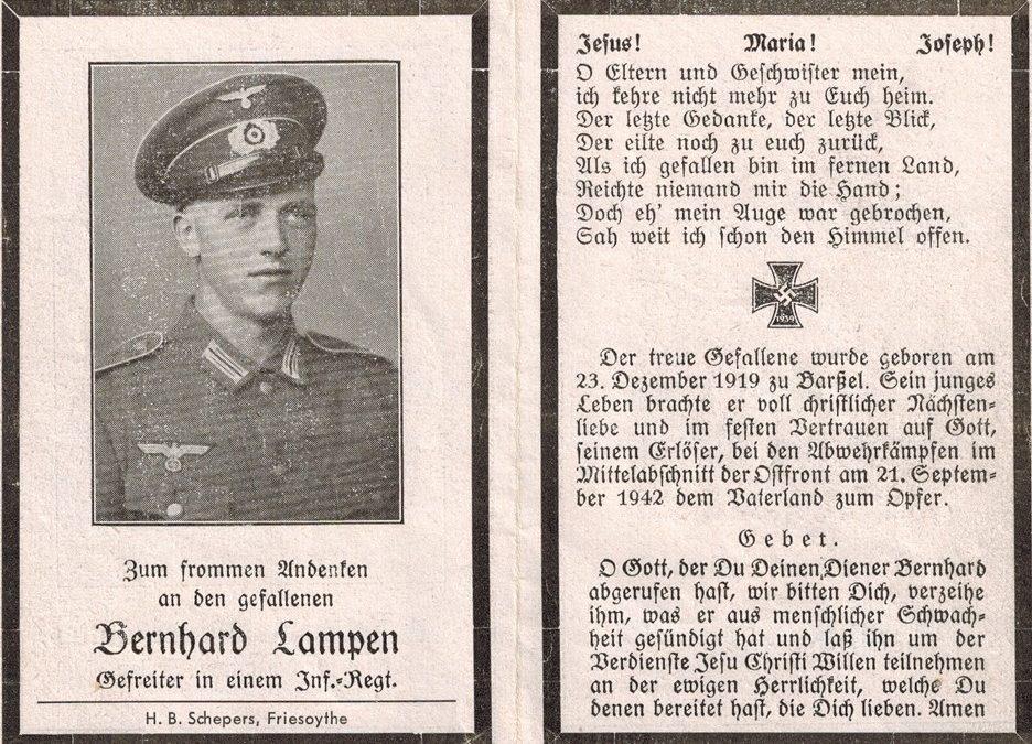 Bernhard Lampen aus Barßel