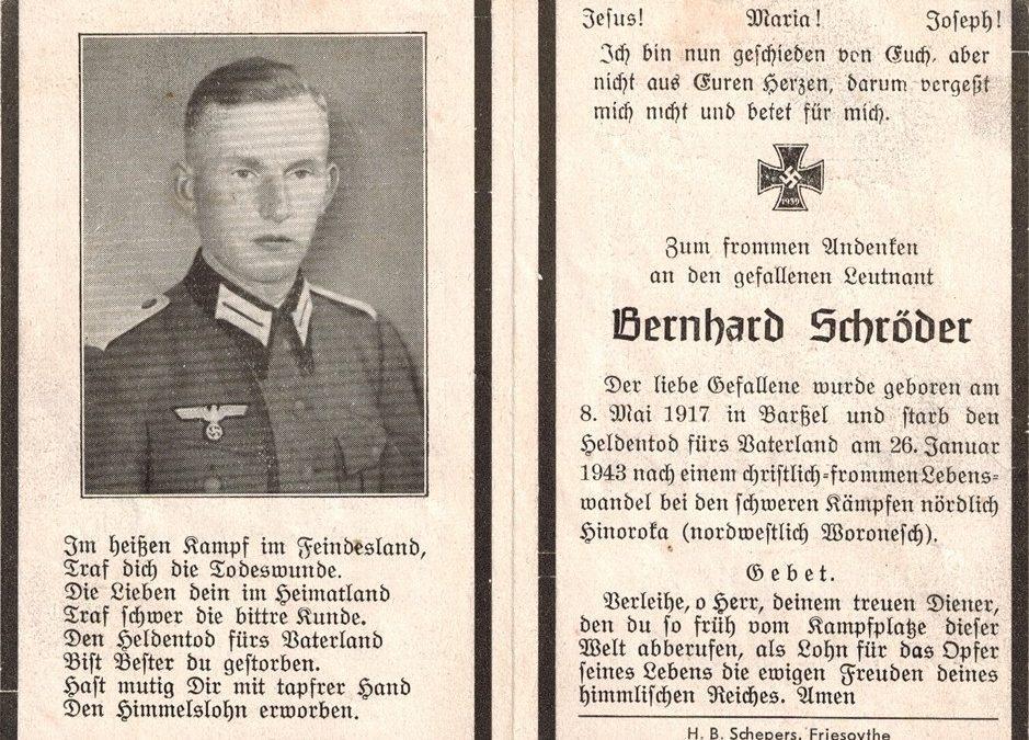 Bernhard Schröder aus Barßel