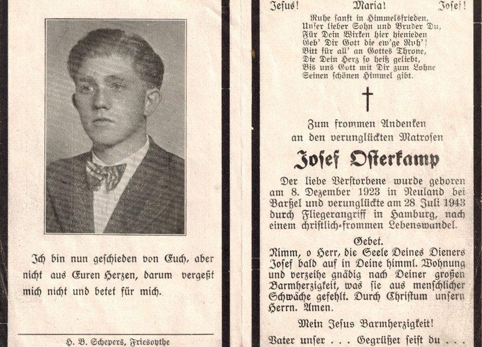 Josef Osterkamp aus Neuland