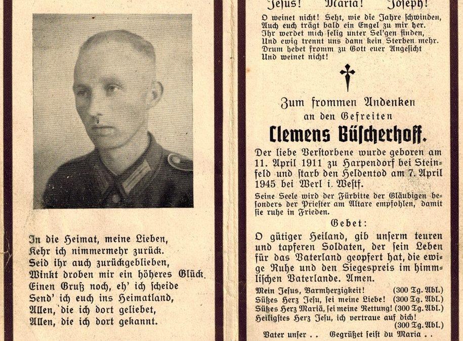 Clemens Büscherhoff aus Carolinenhof