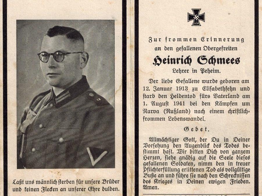 Heinrich Schmees aus Elisabethfehn